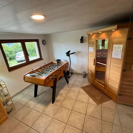 Chalet Bois Vue Panoramique : 2 Logements Et Sauna Bussang Esterno foto