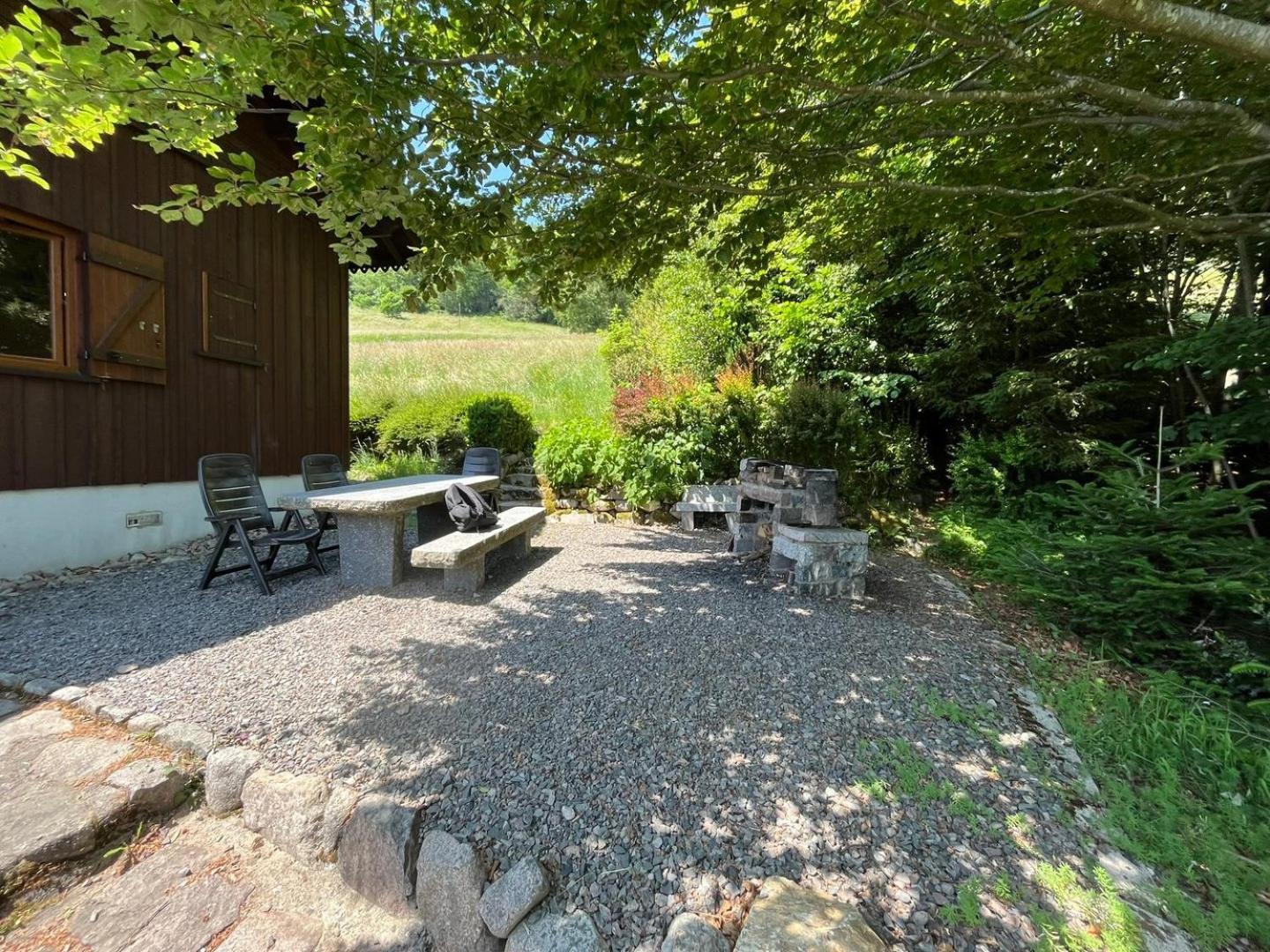 Chalet Bois Vue Panoramique : 2 Logements Et Sauna Bussang Esterno foto