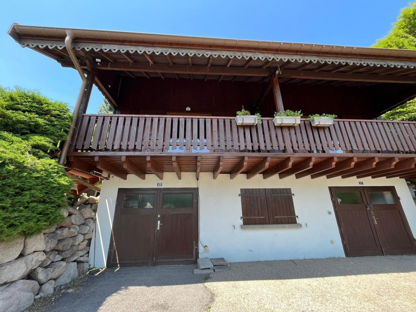 Chalet Bois Vue Panoramique : 2 Logements Et Sauna Bussang Esterno foto