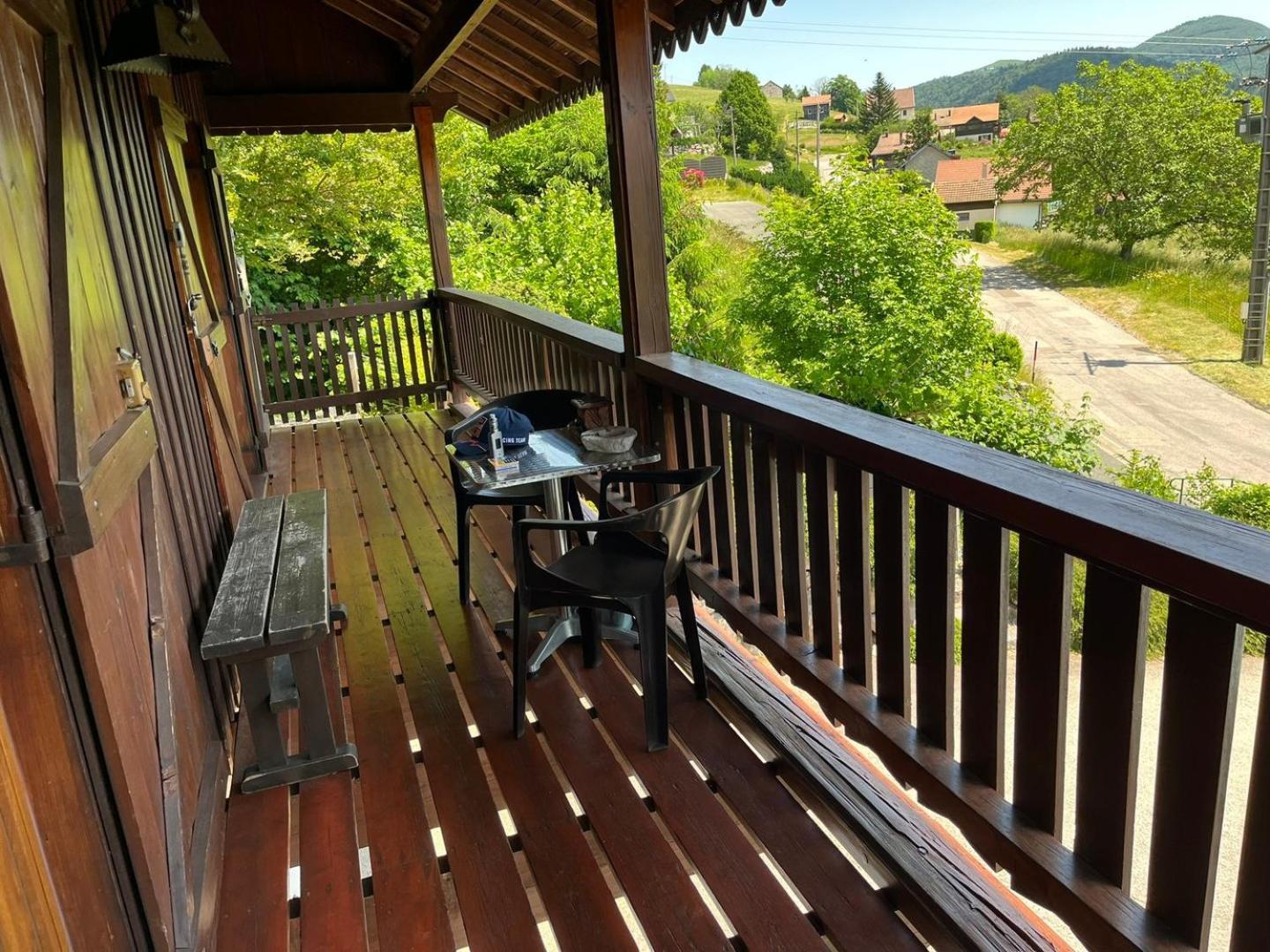 Chalet Bois Vue Panoramique : 2 Logements Et Sauna Bussang Esterno foto